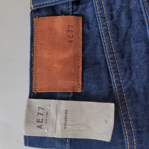 Brand New AE77 Stovepipe Jeans Size 27 - Picture 3 of 6
